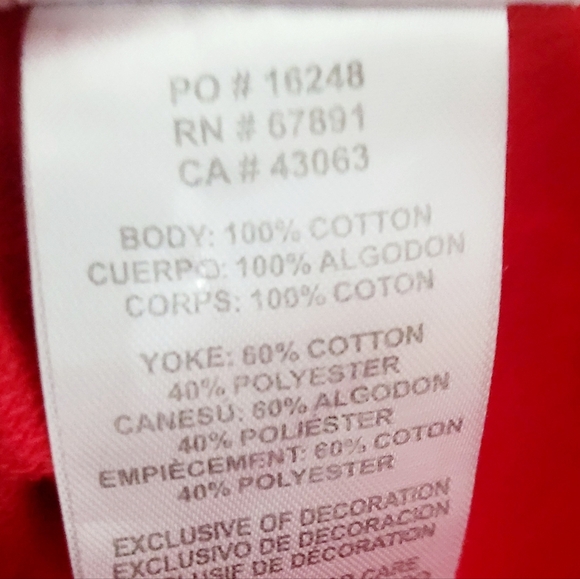 NFL TEENS Kansas City Chiefs Flannel Button Down Shirt 100% Cotton Size L 11/13 - Picture 7 of 10